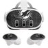 NFL Miami Dolphins Black & White Meta Quest 3 Skin
