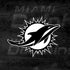 NFL Miami Dolphins Black & White Moto E5 Play Skin
