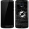 NFL Miami Dolphins Black & White Moto G6 Skin