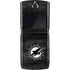 NFL Miami Dolphins Black & White Motorola RAZR Skin