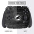 NFL Miami Dolphins Black & White Nintendo Switch Bundle Skin