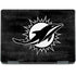 NFL Miami Dolphins Black & White Notebook 9 Pro 13in (2017) Skin