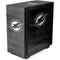 NFL Miami Dolphins Black & White NZXT H510 Compact ATX Mid-Tower Case Skin