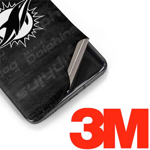 NFL Miami Dolphins Black & White OnePlus 7 Pro Skin