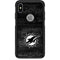 NFL Miami Dolphins Black & White Otterbox Commuter iPhone Skin