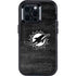 NFL Miami Dolphins Black & White Otterbox Defender iPhone Skin