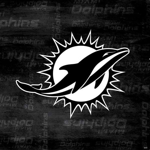 NFL Miami Dolphins Black & White PS4 Console and Controller Bundle Skin