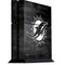 NFL Miami Dolphins Black & White PS4 Console Skin