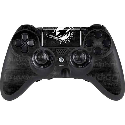 NFL Miami Dolphins Black & White PS4/PC SCUF Impact Controller Skin