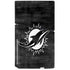 NFL Miami Dolphins Black & White PS5 Slim Disk Bundle Skin