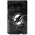 NFL Miami Dolphins Black & White PS5 Slim Disk Console Skin