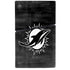 NFL Miami Dolphins Black & White PS5 Slim Digital Edition Console Skin