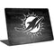 NFL Miami Dolphins Black & White Surface Laptop 4 15in Skin