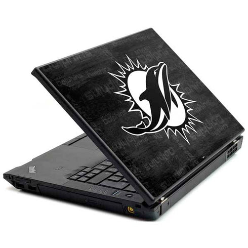 NFL Miami Dolphins Black & White T440s Skin