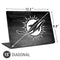 NFL Miami Dolphins Black & White Universal Laptop 15in (12.2 x 8.8in) Skin