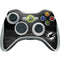 NFL Miami Dolphins Black & White Xbox 360 Wireless Controller Skin