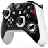 NFL Miami Dolphins Black & White Xbox One S Controller Skin