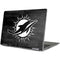 NFL Miami Dolphins Black & White Yoga 710 14in Skin
