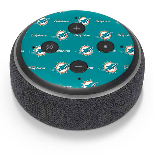 NFL Miami Dolphins Blitz Series Amazon Echo Dot Skin