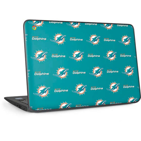 NFL Miami Dolphins Blitz Series HP Chromebook Skin