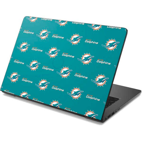 NFL Miami Dolphins Blitz Series Dell Chromebook Skin