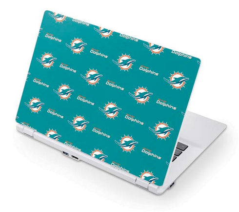 NFL Miami Dolphins Blitz Series Acer Chromebook Skin
