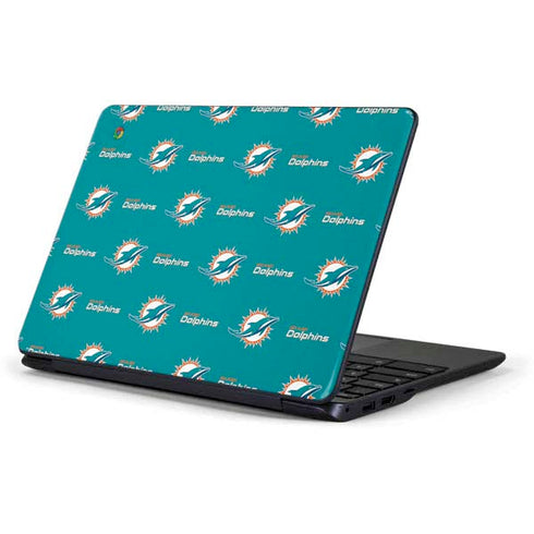 NFL Miami Dolphins Blitz Series Samsung Chromebook Skin