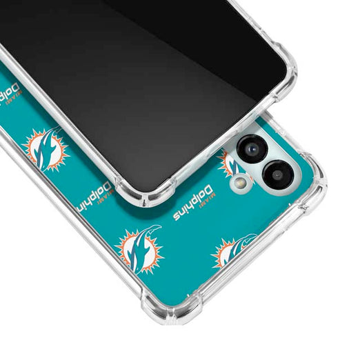 NFL Miami Dolphins Blitz Series Galaxy A13 5G Clear Case