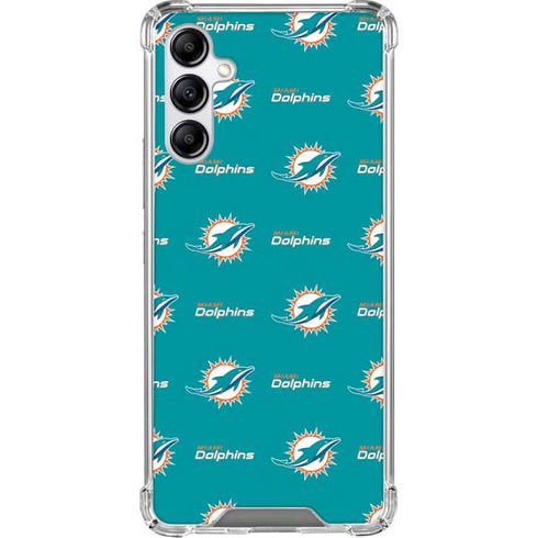 NFL Miami Dolphins Blitz Series Galaxy A15 5G Clear Case