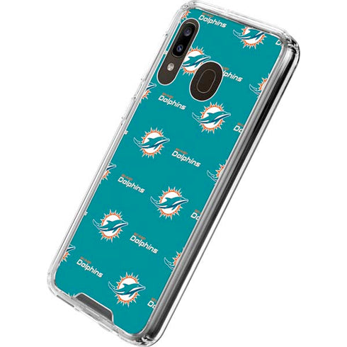 NFL Miami Dolphins Blitz Series Galaxy A30 Clear Case