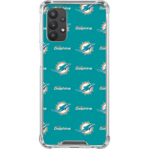 NFL Miami Dolphins Blitz Series Galaxy A32 5G Clear Case