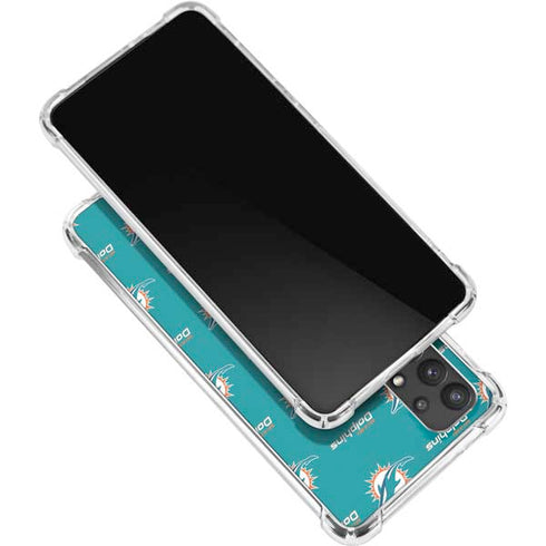 NFL Miami Dolphins Blitz Series Galaxy A32 5G Clear Case