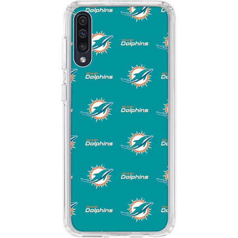 NFL Miami Dolphins Blitz Series Galaxy A50 Clear Case
