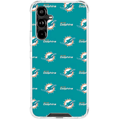 NFL Miami Dolphins Blitz Series Galaxy A54 5G Clear Case