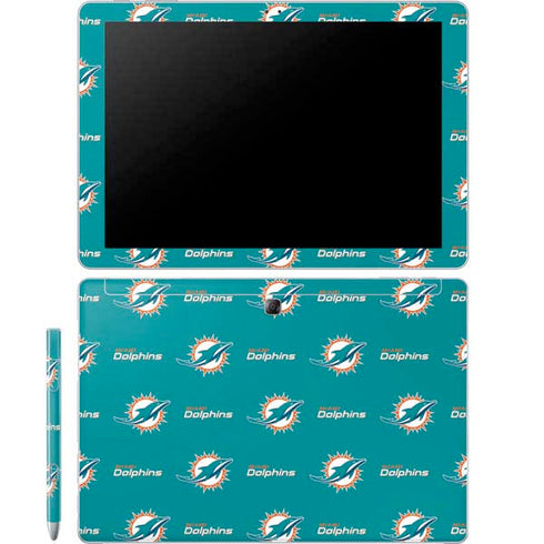 NFL Miami Dolphins Blitz Series Galaxy Book 12in Skin