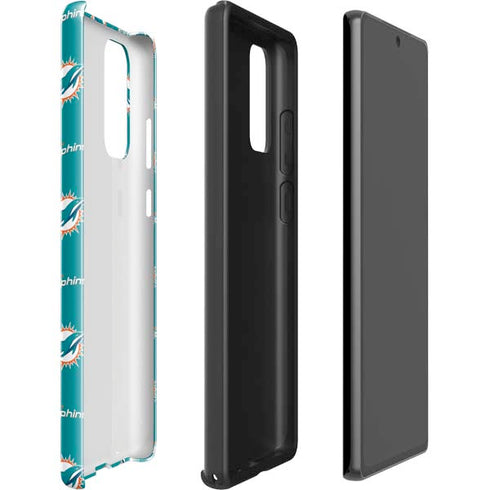 NFL Miami Dolphins Blitz Series Galaxy Note20 5G Pro Case