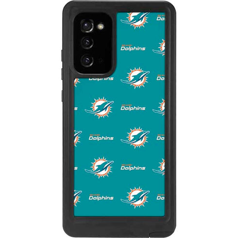 NFL Miami Dolphins Blitz Series Galaxy Note20 5G Waterproof Case