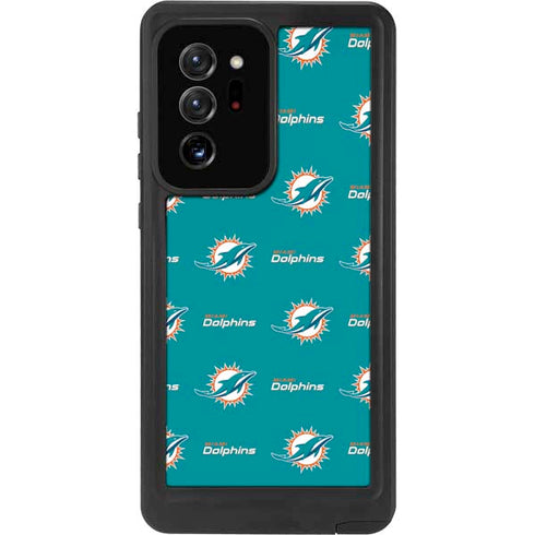 NFL Miami Dolphins Blitz Series Galaxy Note20 Ultra 5G Waterproof Case