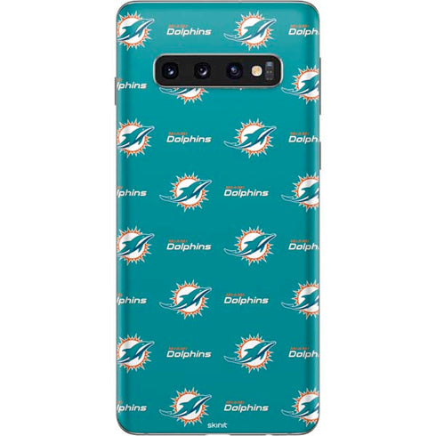 NFL Miami Dolphins Blitz Series Galaxy S10 Skin