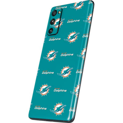 NFL Miami Dolphins Blitz Series Galaxy S20 Fan Edition Skin