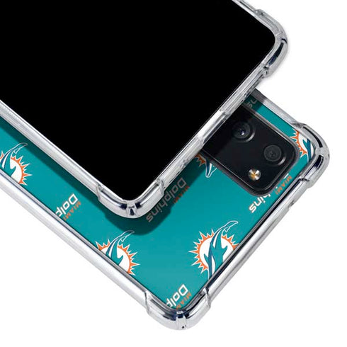 NFL Miami Dolphins Blitz Series Galaxy S20 FE Clear Case