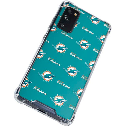 NFL Miami Dolphins Blitz Series Galaxy S20 FE Clear Case