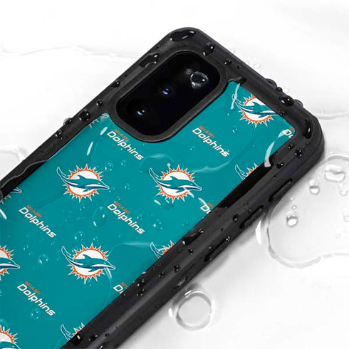 NFL Miami Dolphins Blitz Series Galaxy S20 Waterproof Case