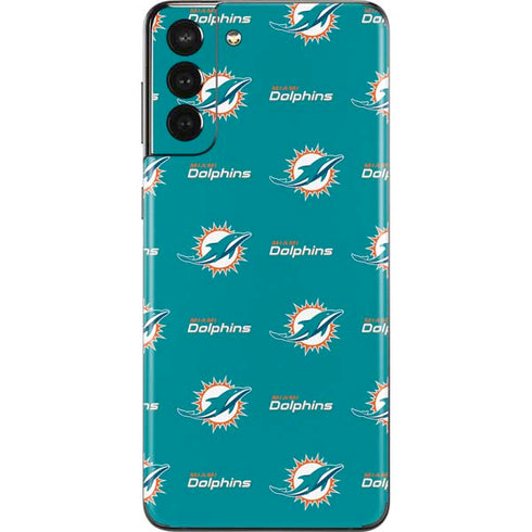 NFL Miami Dolphins Blitz Series Galaxy S21 Plus 5G Skin