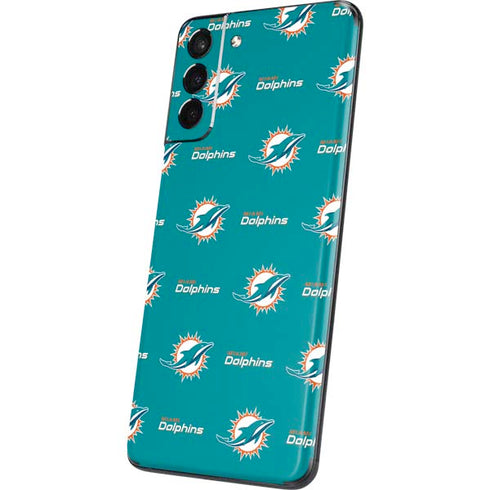 NFL Miami Dolphins Blitz Series Galaxy S21 Plus 5G Skin