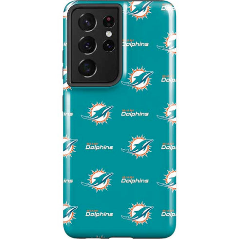 NFL Miami Dolphins Blitz Series Galaxy S21 Ultra 5G Pro Case