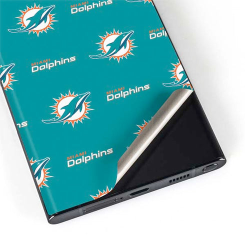 NFL Miami Dolphins Blitz Series Galaxy S22 Ultra Skin