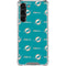 NFL Miami Dolphins Blitz Series Galaxy S23 Plus Clear Case