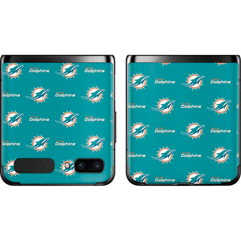 NFL Miami Dolphins Blitz Series Galaxy Z Flip Skin