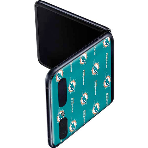NFL Miami Dolphins Blitz Series Galaxy Z Flip Skin